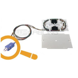 Kit vassoio portagiunti wp europe sc os2 con 12 pigtail 2m multicolore