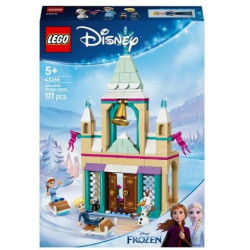 Set giocattoli da costruzione lego 43265 castello di ghiaccio arendelle