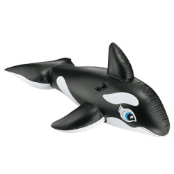 Balena gonfiabile intex per piscina 40kg nero [58561]