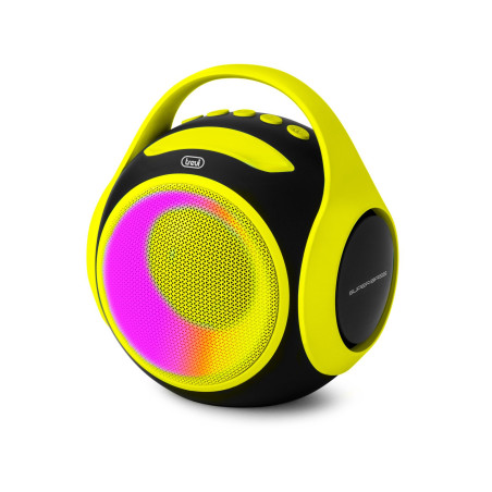 Altoparlante trevi xr 8a 202 wireless/bluetooth 5.3 20w giallo/nero