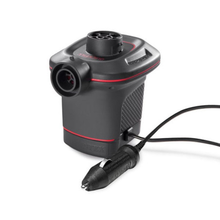 Pompa elettrica intex 66636 quick-fill dc gonfiabile nero [66636]