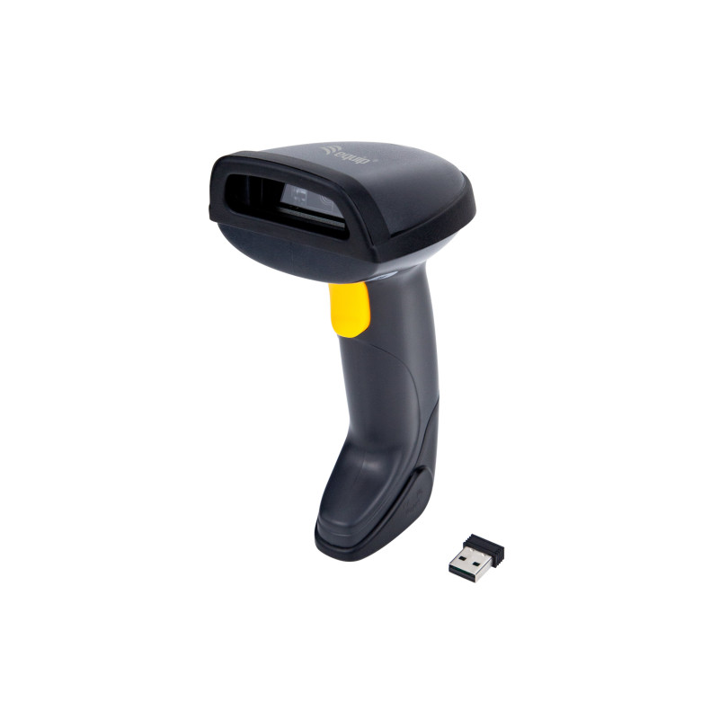 Scanner equip 351029 per codici a barre 2d wireless nero [351029]