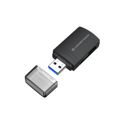 Lettore di schede conceptronic usb-a nero [bian06b]