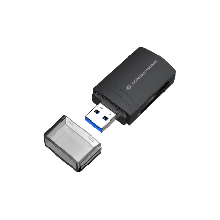 Lettore di schede conceptronic usb-a nero [bian06b]