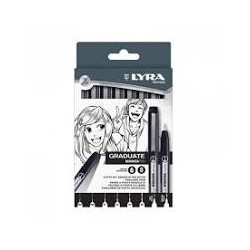 Penna lyra cf8 graduate manga multicolore [l6781080]