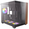 Case antec cx800 wood argb_b mid-tower pc nero [0-761345-10137-0]