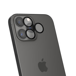 Protezione dell'obiettivo celly per iphone 16 pro/16 max transaparente/nero