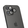 Protezione dell'obiettivo celly per iphone 16 pro/16 max transaparente/nero