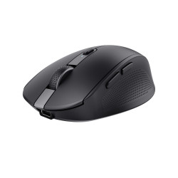 Mouse trust ozaa senza fili ottico 3200dpi 6 tasti nero [24819]