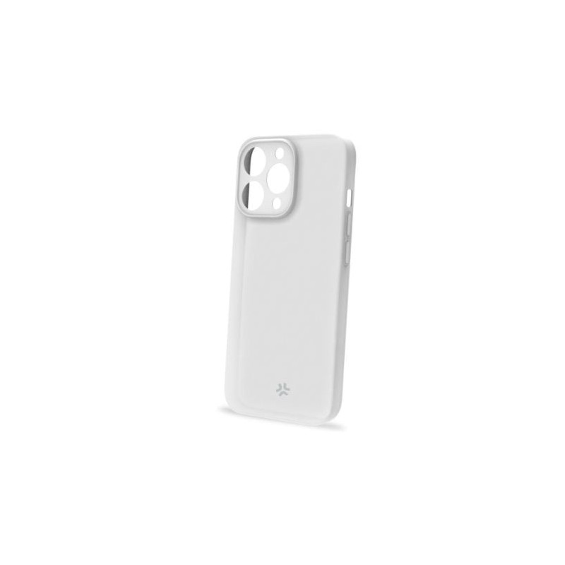Custodia celly space per iphone 16 pro bianco [space1079wh]