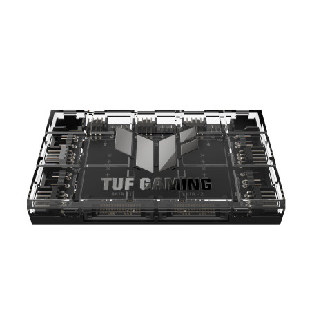 Controllore ventole asus tuf gaming argb pwm hub a 4 piedini nero