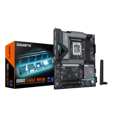 Scheda madre gigabyte b860 eagle wifi6e lga1851 intel b860 atx ddr5