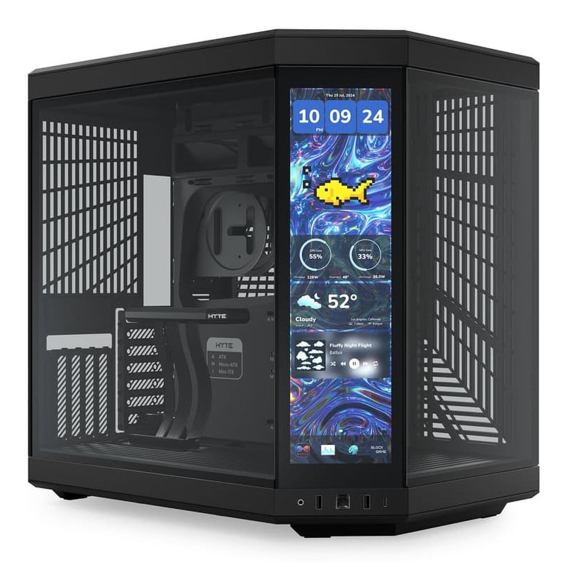 Case hyte y70 midi-tower atx nero