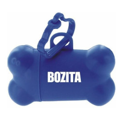 Contenitore per borse cani bozita blu