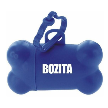 Contenitore per borse cani bozita blu