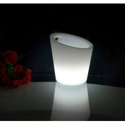 Secchiello ghiaccio led techly rgb ip54 multicolore