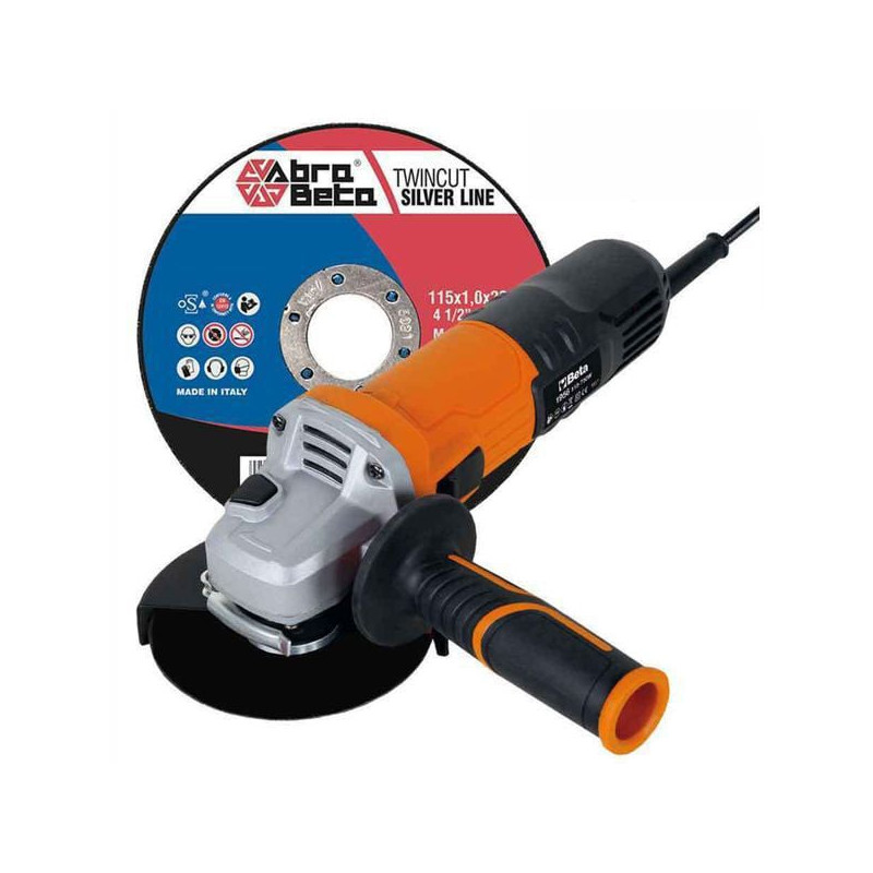 Disco abrasivo fibrato abrabeta fe/in 115x1.0 + smer. 115kit [ab000300300]