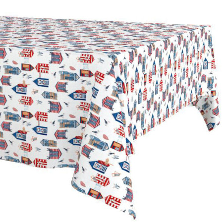 Tovaglia oen antimacchia mare 120x160cm multicolore [13200axcrt]