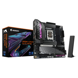 Scheda madre gigabyte lga 1851 matx 4x ddr5 nero [b860m a elite wifi6e]