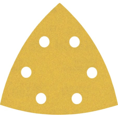 Foglio abrasivo bosch expert c470 per levigatrici a delta 93mm giallo