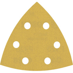Foglio abrasivo bosch expert c470 per levigatrici a delta 93mm giallo
