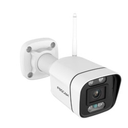 Telecamera ip foscam v8p wifi dual band 8mp bianco [v8p]