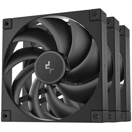 Set ventole 140x140 deepcool per case 140mm nero 3pz [r-fd14-bknpn3-g]