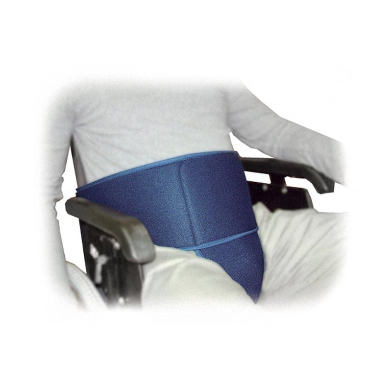 Cintura stabilizzatrice aston secuback iii per sedia a rotelle blu