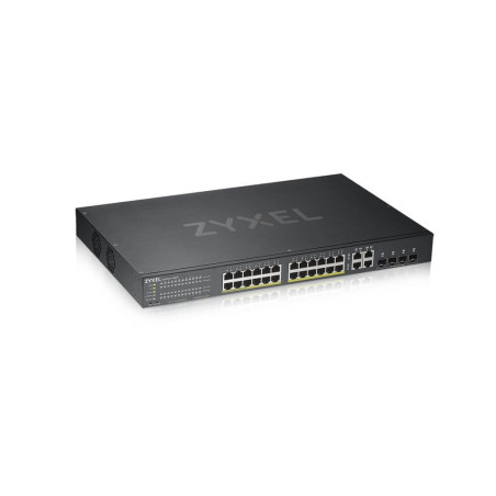 Switch zyxel gestito 24 porte gigabit ethernet 10/100/1000 nero [gs192024hpv2-eu0101f]