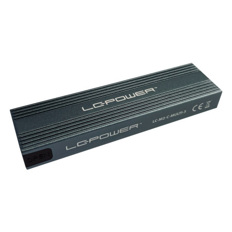 Box esterno lc-power m.2 lc-m2-c-multi-3 usb3.2