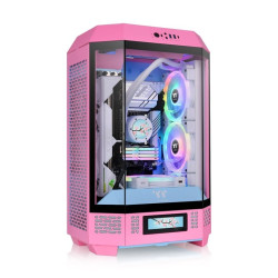 Case thermaltake the tower 300 bubble pink (rosa, tempered glass)