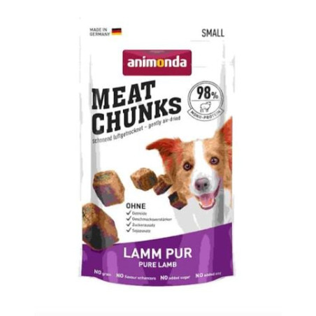 Cibo secco animonda meat chunks lamb con carne di agnello per i cani