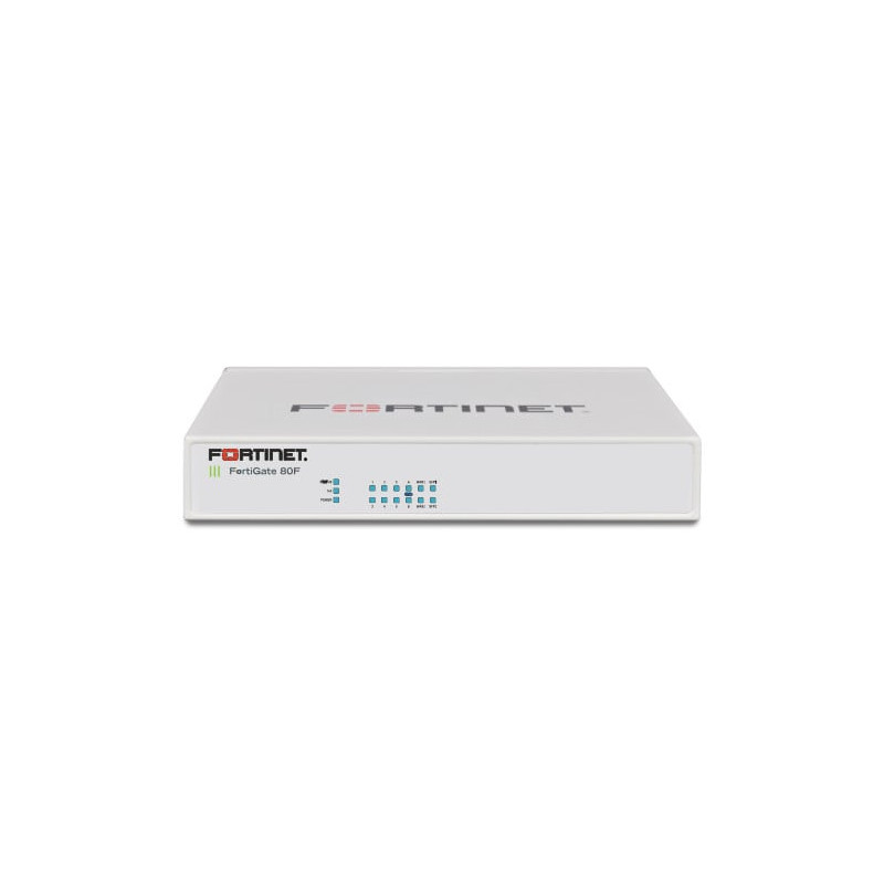 Firewall fortinet fortigate 80f hardware 10gbit/s [fg-80f-bdl-950-36]