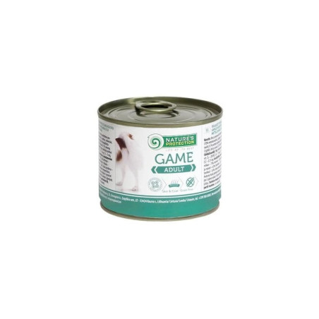 Cibo per cani nature's protection adult game - wet dog food
