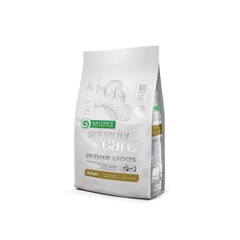 Cibo per cani nature's protection superior care white dogs grain