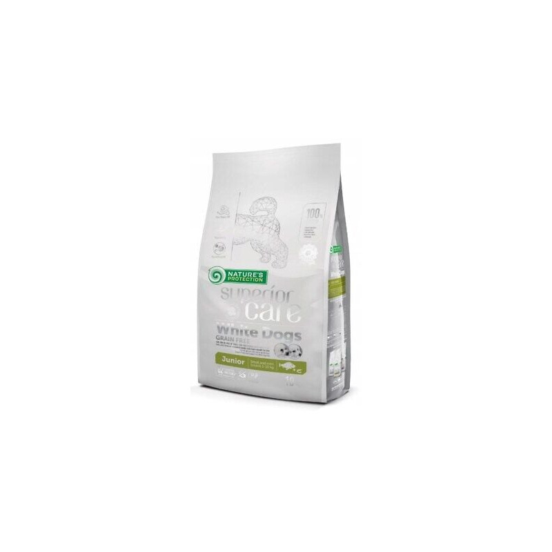 Cibo per cani nature's protection superior care white dogs grain