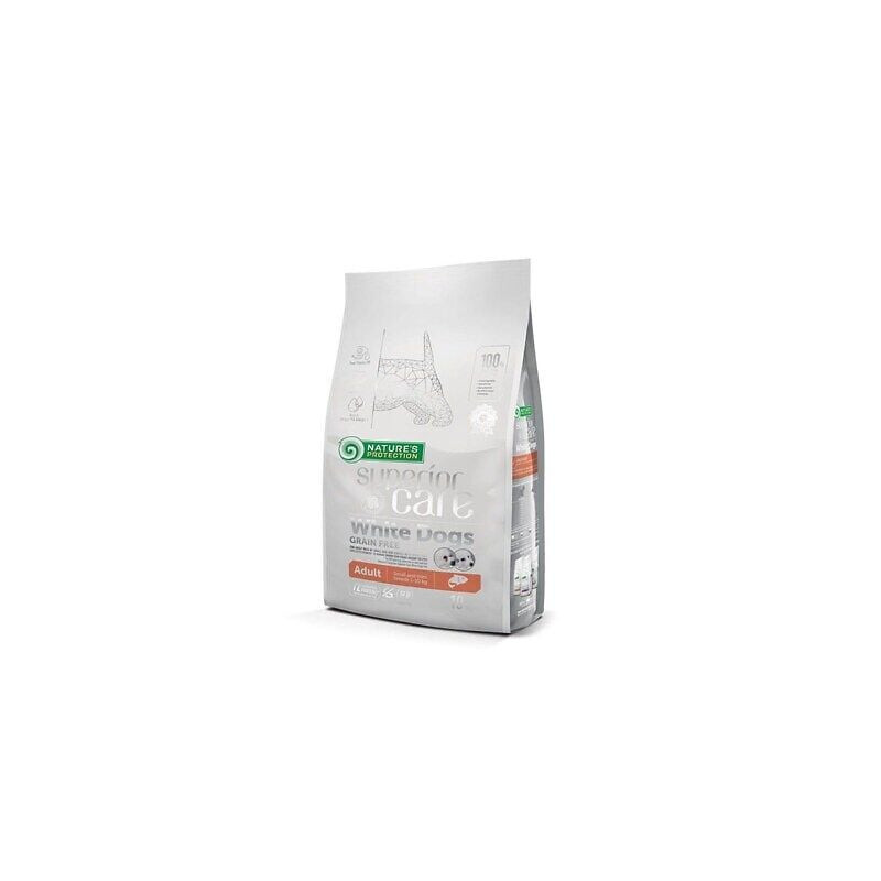 Cibo per cani nature's protection superior care white dogs grain