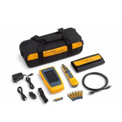 Kit tester di rete fluke networks per cavi e rete [liq-duo-kit-h6-eu]