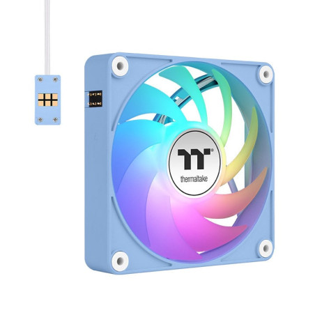Ventole 140x140 thermaltake per pc ct140 ex argb sync 14cm blu 3pz