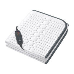 Termocoperta beurer ub 60 green planet 150x80cm bianco/grigio [30036]