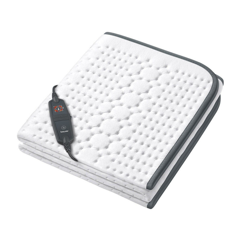 Termocoperta beurer ub 60 green planet 150x80cm bianco/grigio [30036]