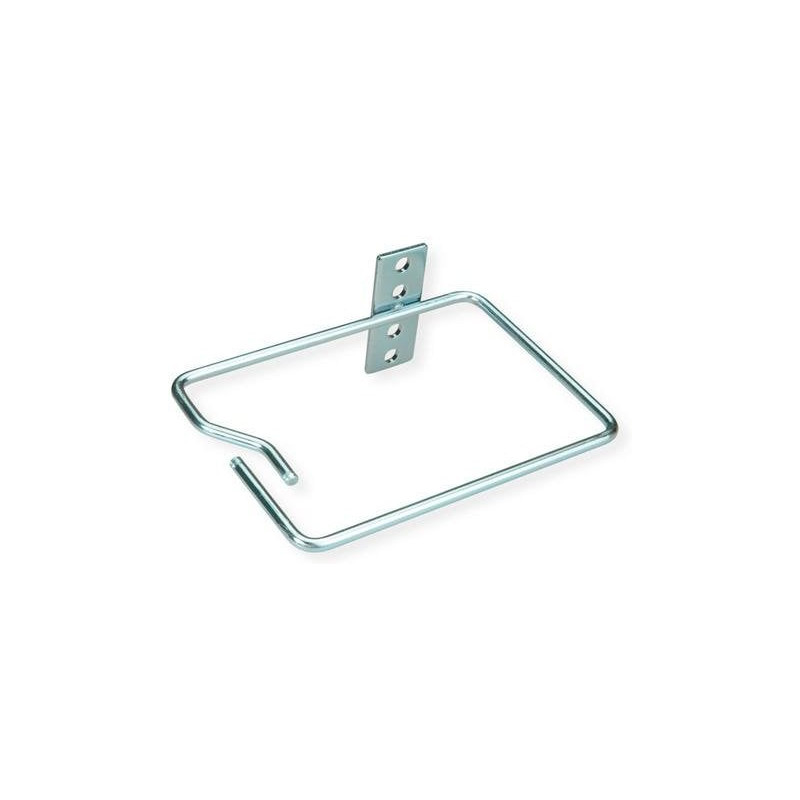 Roline 19" cable management ring, vertical, 140x100mm, metal,