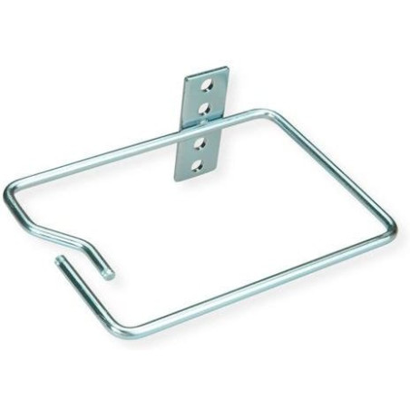 Roline 19" cable management ring, vertical, 140x100mm, metal,