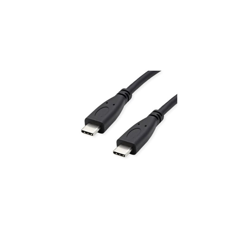 Cavo roline green usb3.2 gen2, pd 20v5a, with emark, c - c, m/m,