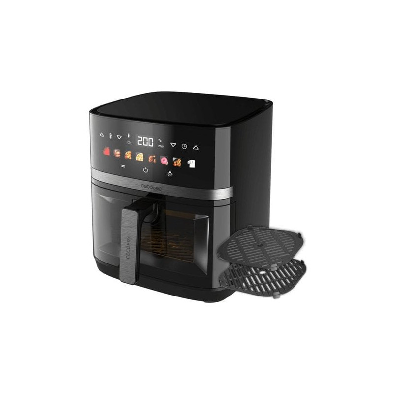 Friggitrice ad aria cecotec duoheat 8000 ad aria 8l/2200w/nero