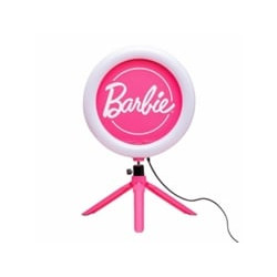 Luce ad anello paladone barbie streaming light a led/25.9cm/3 livelli