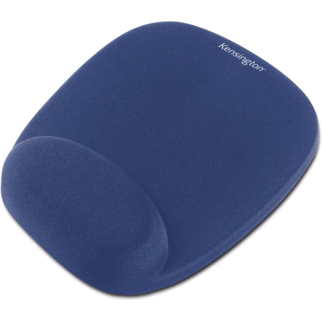 Tappetino per mouse kensington con poggiapolso in schiuma 2.5x21x25cm