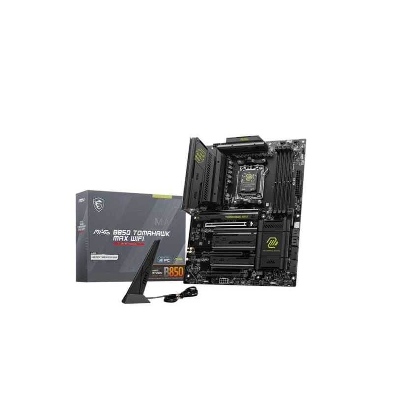 Scheda madre msi mag b850 am5 atx 4x ddr5 nero [7e62-002r]