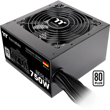 Alimentatore 750w thermaltake berlin 80 plus 230v eu atx3.1 pcie