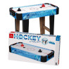 Tavolo air hockey dal negro 6xbatteria stilo/6 dischetti/2 manopole/2giocatori/multicolore